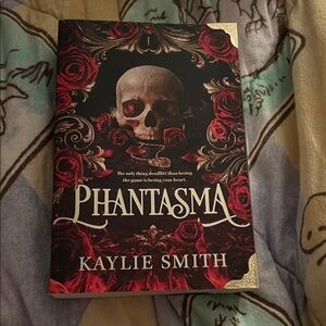 Phantasma Book with Skull and Roses Cover